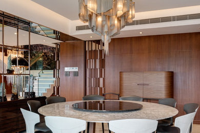 Inspiration for a dining room remodel in Hong Kong