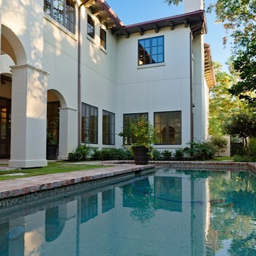 Mediterranean Revival Speculative Home, River Oaks