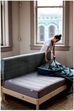 Reuse Single Beds As A Couch Houzz Au, How To Turn A Bed Into Couch