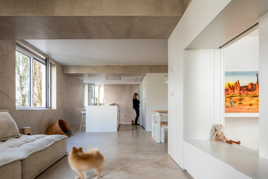 Un hogar con interiores conectados: Nido_House