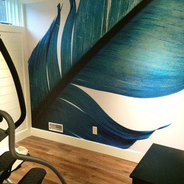 Basement Wall Mural