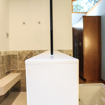 Double Zero Entry Shower, Spa-Like Bathroom Remodel