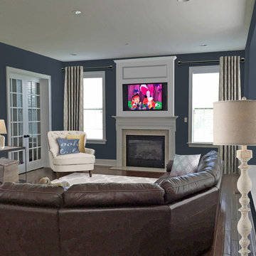 Family Room - After (Digital)