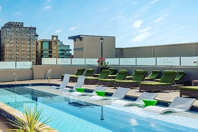 Custom Roof Top Pool on the Orion in St. Louis, MO