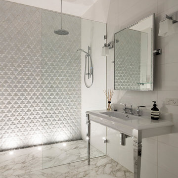 Bagno con doccia