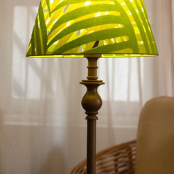 Palm Alibert on Tulip Stand - Table Lamps