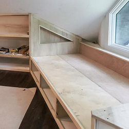 A Frame Chalet style addition and remodel - Storage Cabinets