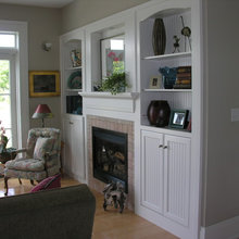fireplace LR