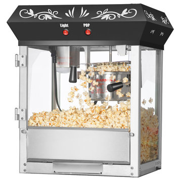 Foundation Countertop Popcorn Machine 1.5 Gallon Popper 6oz Kettle