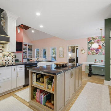 Contemporary Kitchen & Primary Bathroom Remodel Wilmington, NC
