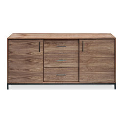Brooklyn Heights Walnut Console - Entertainment Centers And Tv Stands