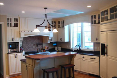 Elegant kitchen photo in Other