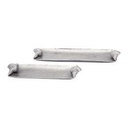 IMAX Hatcher Coastal Trays - Set Of 2 - SKU: 81644-2 - Major Kitchen Appliance Parts And Accessories