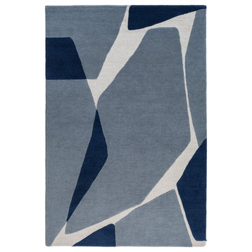 Lilly Blue/Gray Area Rug 6'x9'