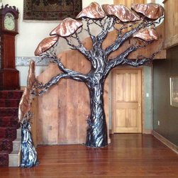 Sculptural Tree Railing - Sculptures
