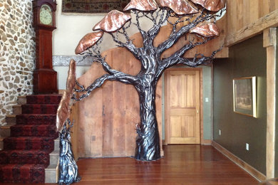 Sculptural Tree Railing