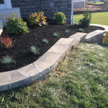 Hanover Front Yard Ideas & Nicolock Retaining Wall