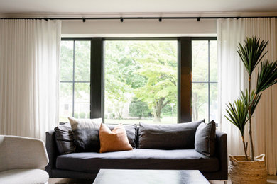 Living room - living room idea in Philadelphia