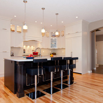 Contemporary Kitchen & Main Floor Renovation