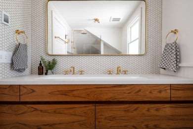 Bathroom - transitional bathroom idea in Seattle