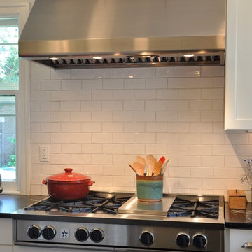 Chef Zoë François' Kitchen Featuring a 48" BlueStar Rangetop