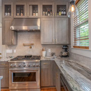 Small Transitional Kitchen Design Salem, VA