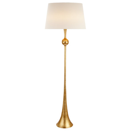 AERIN Dover 1 Light Floor Lamp, Gild