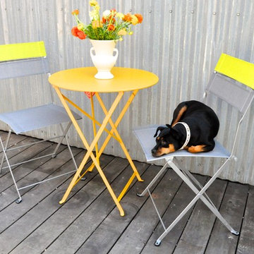 Bistro table with Latitude Chairs