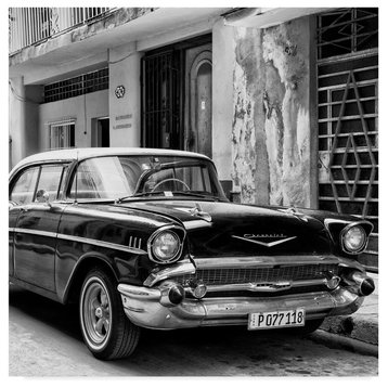 "Chevrolet Cuban" by Philippe Hugonnard, Canvas Art, 18"x18"