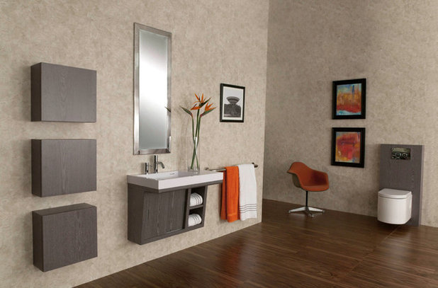 Contemporary Bathroom Vanities And Sink Consoles by LACAVA