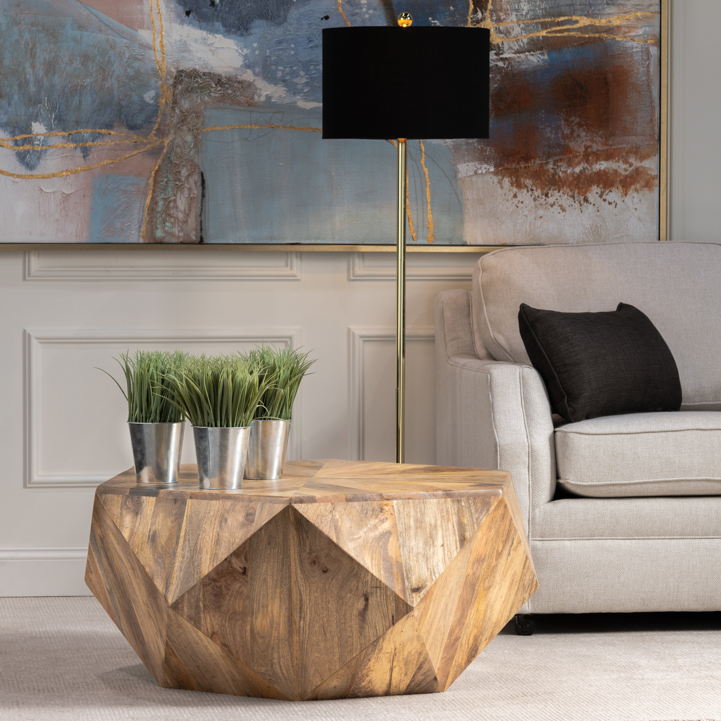 Thorin Solid Wood Coffee Table