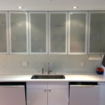 Modern IKEA Kitchen in Colorado Craftsman Home