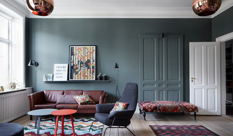 Dagligstue på Østerbro: Rum til leg, læsning og lystige farver