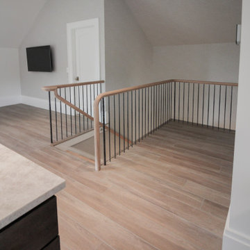 Project #81 | Modern Staircase with Integrated Seating