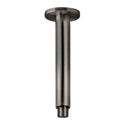 MEIR SHADOW ROUND CEILING SHOWER ARM 300MM SKU: MA07-300-PVDGM - Bathroom Taps and Shower Heads