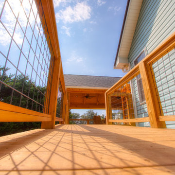 The Spacious and Inviting Deck Addition and Accessibility Ramp