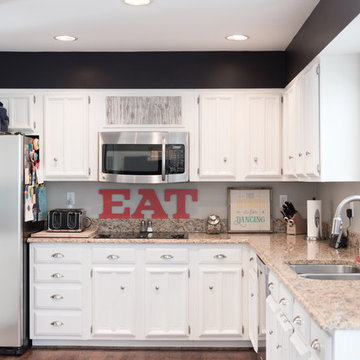 My Houzz: Bright Colors in a Virginia Family Home