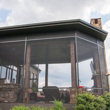 Convert an Outdoor Living Space to a Screen Room