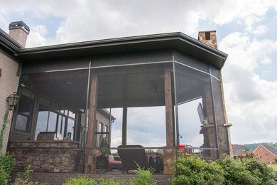 Convert an Outdoor Living Space to a Screen Room