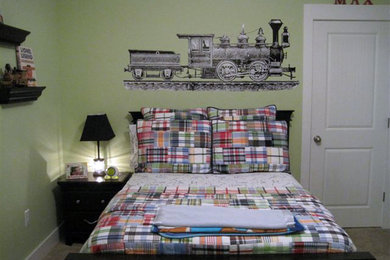 "Max's Room" Boys Bedroom - Train Theme
