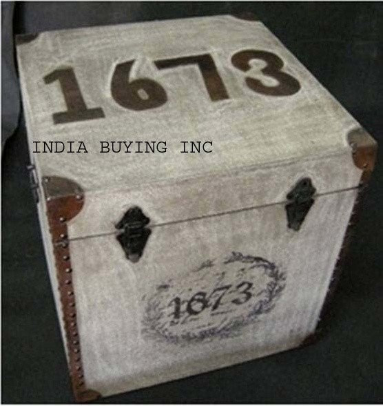 Industrial leather and canvas furniture from India buying inc
