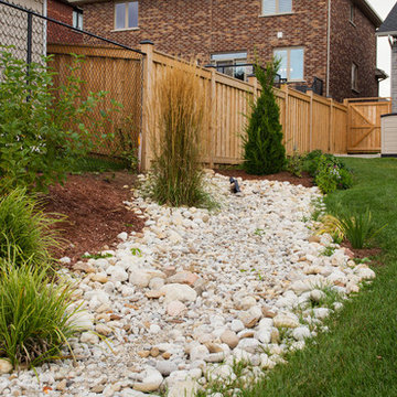 Dry Stream Landscape & Walkway