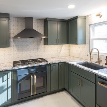 Storage-Focused Kitchen Remodel with Custom Pantry + Layout Reconfiguration