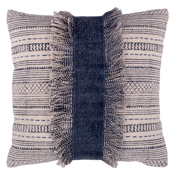 Habitat Zanzibar Square Throw Pillow in Zanzibar Square Throw Pillow In Ivory