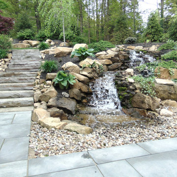 Holistic Landscape ft: Water features, hardscape and natural landscaping
