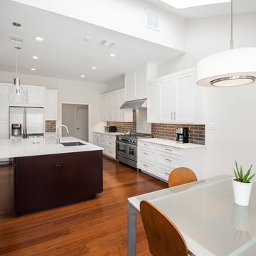 Warm Mist Lane Wide Open Kitchen & Family Room