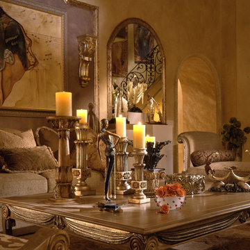 Mediterranean Living Room