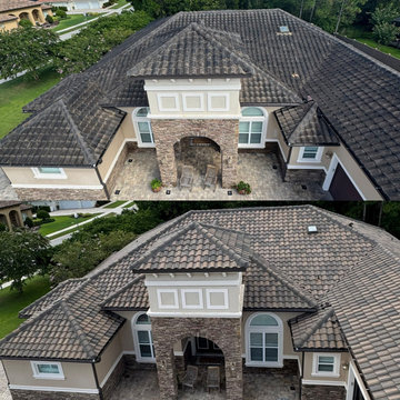 Tile Roof Soft Wash - New Smyrna Beach