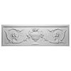 Orac Decor Polyurethane Decorative Pediment, Width: 39"