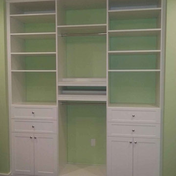 Baby room Wall unit Before and After